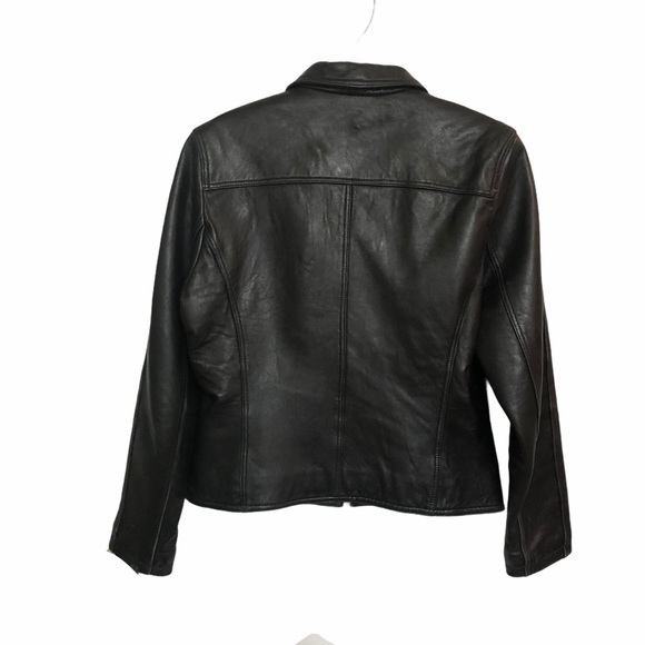 J Percy for Marvin Richards Leather Jacket Lined - Picture 3 of 11